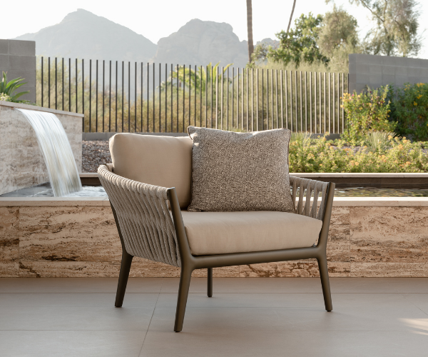 H Collection chair by Brown Jordan